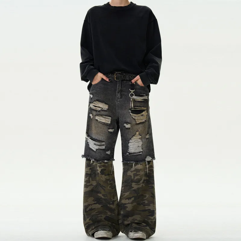 Pirkadat Jeans Unisex Black Gray Color-1