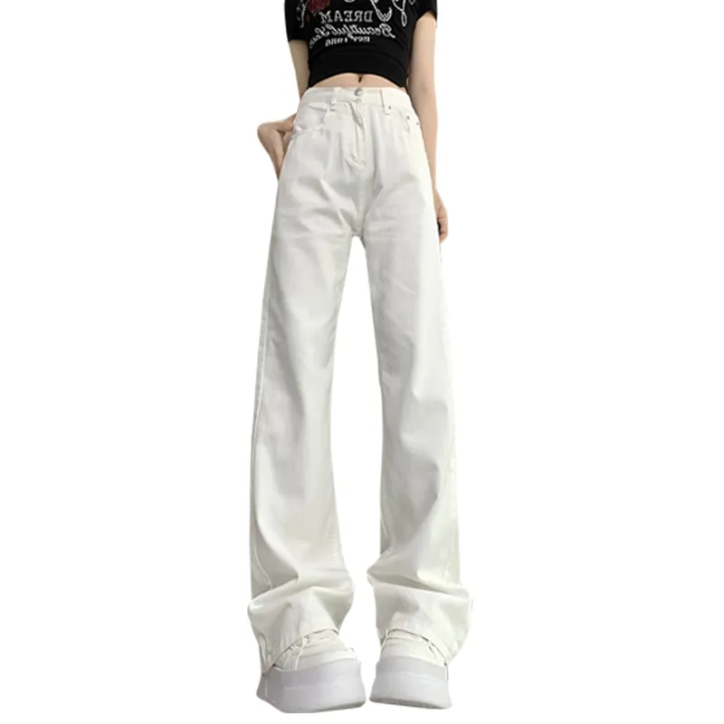 HOKLV Jeans Unisex Black-5