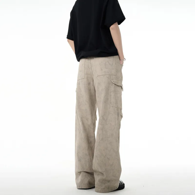 Pirkadat Cargo Pants Unisex Apricot-4