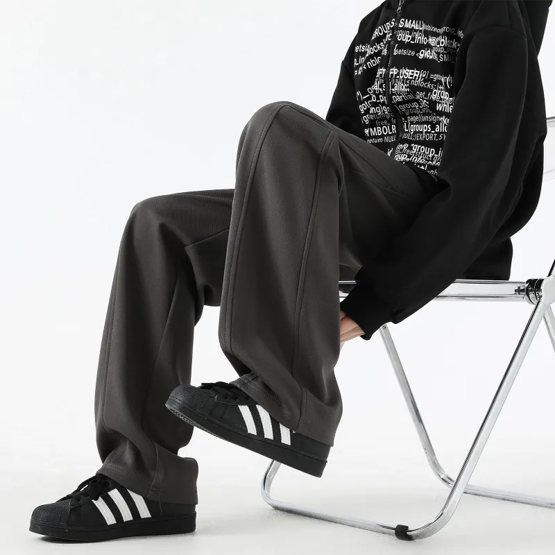 Pirkadat Casual Pants Unisex Black-9