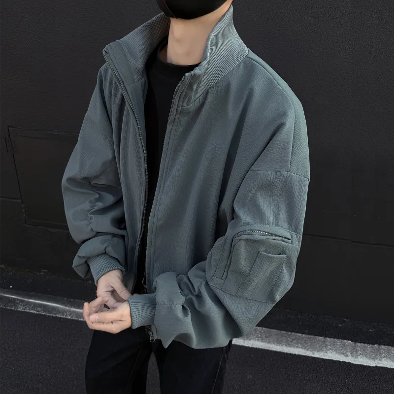 Pirkadat Jackets Coats Unisex Warm Black-9