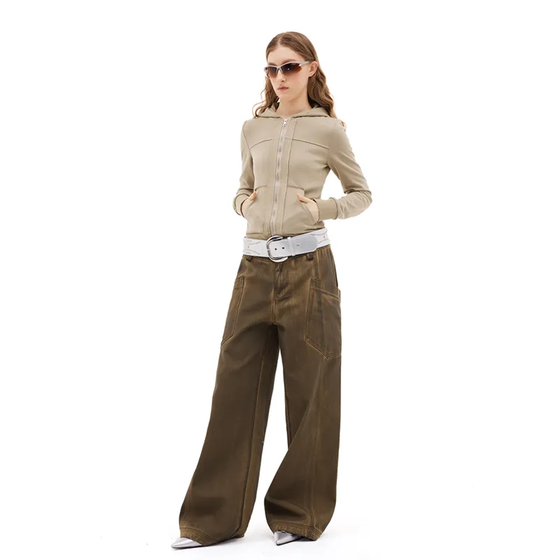 WELTER EXPERIMENT Jeans Unisex Brown-9
