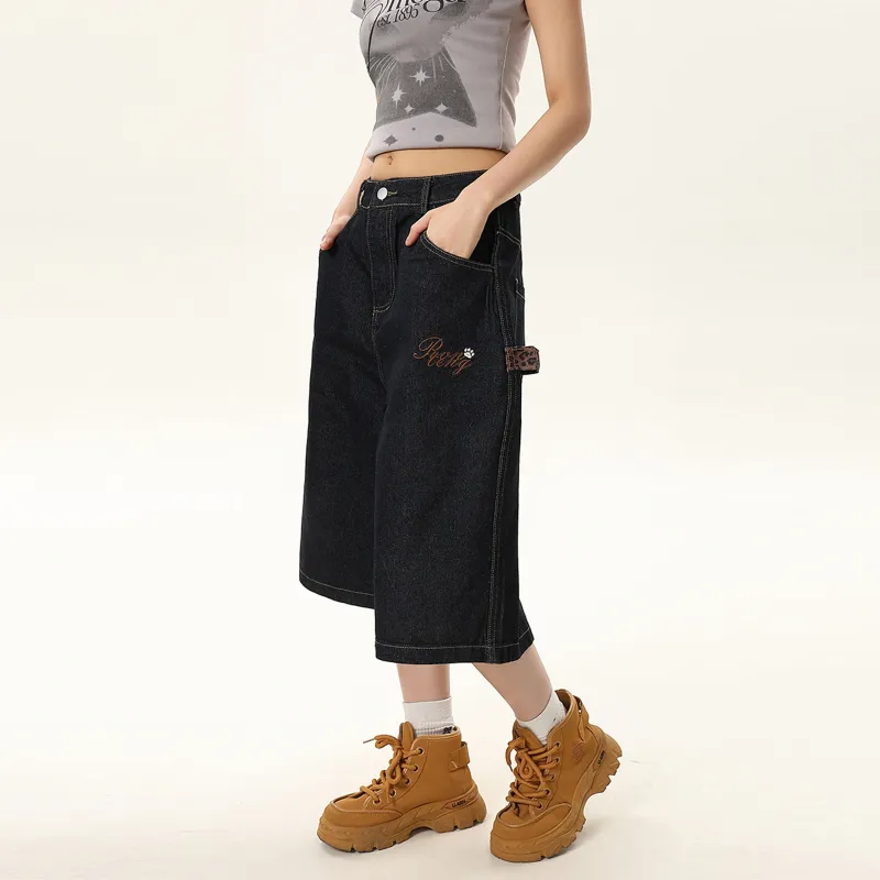 Pirkadat Denim Shorts Unisex-3