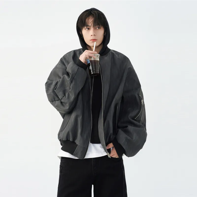 Pirkadat Jacket Unisex Black Gray-3
