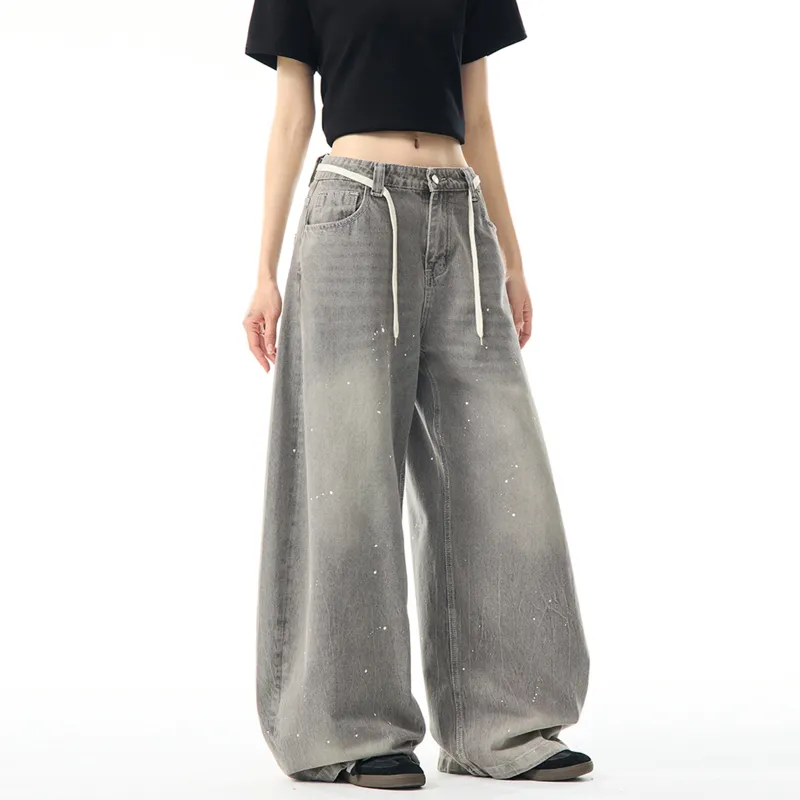 Pirkadat Jeans Unisex Gray-5