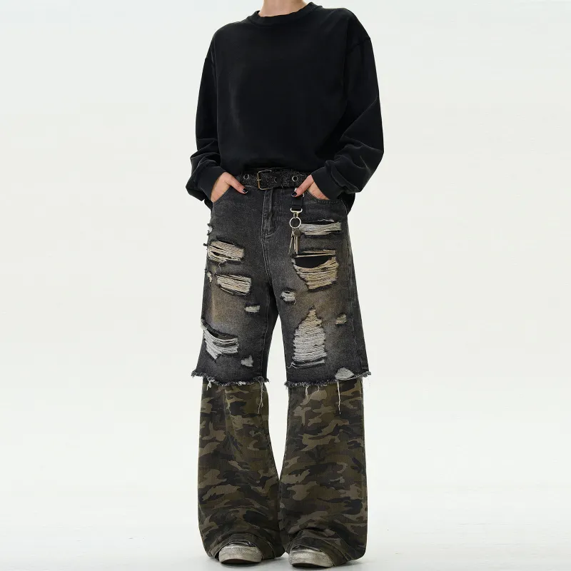 Pirkadat Jeans Unisex Black Gray Color-3