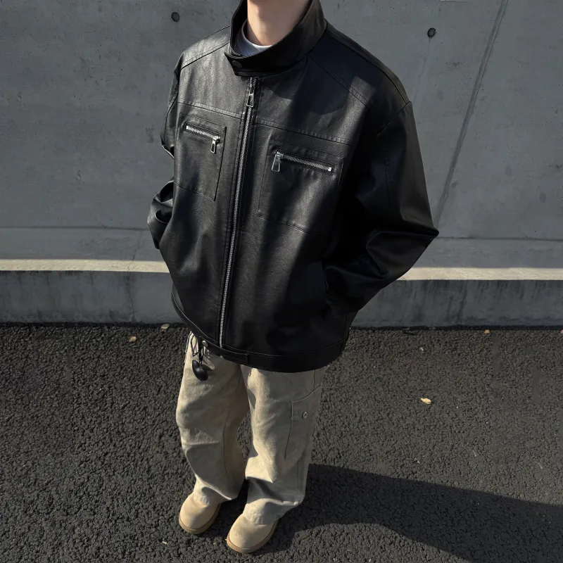 Pirkadat Leather Jackets Unisex-3