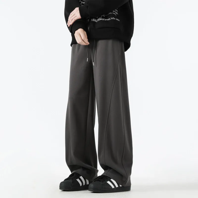 Pirkadat Casual Pants Unisex Black-8