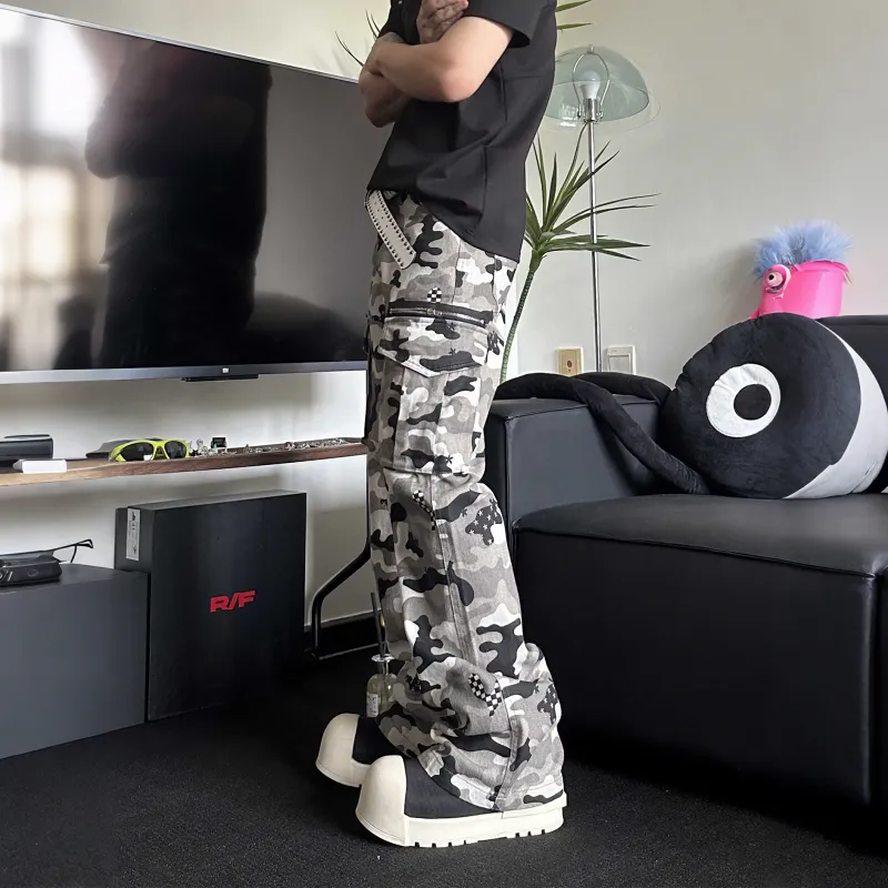 Pirkadat Jeans Unisex Camouflage-4