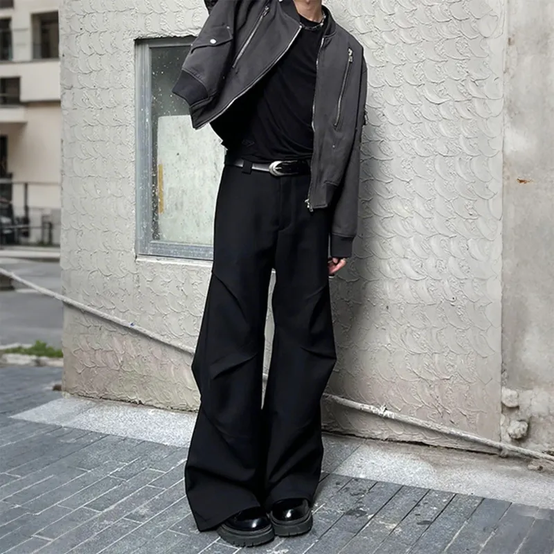 Pirkadat Casual Pants Unisex Black-3