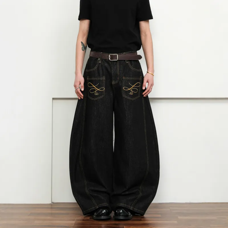 Pirkadat Jeans Unisex Smoke Gray-1