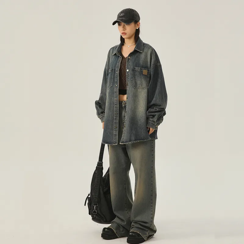 Pirkadat Denim Jacket Unisex Blue-4