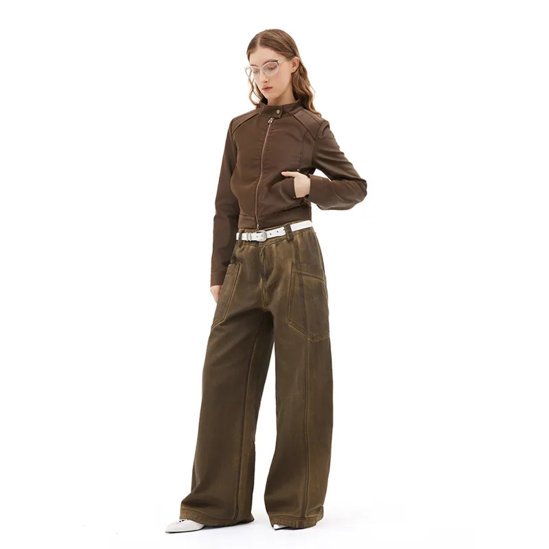 WELTER EXPERIMENT Jeans Unisex Brown-13