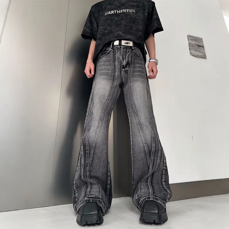Pirkadat Jeans Unisex Black Gray Color-2