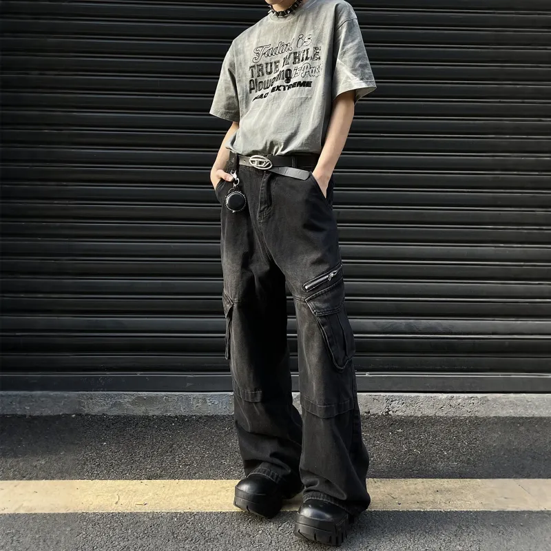 Pirkadat Jeans Unisex Black-3