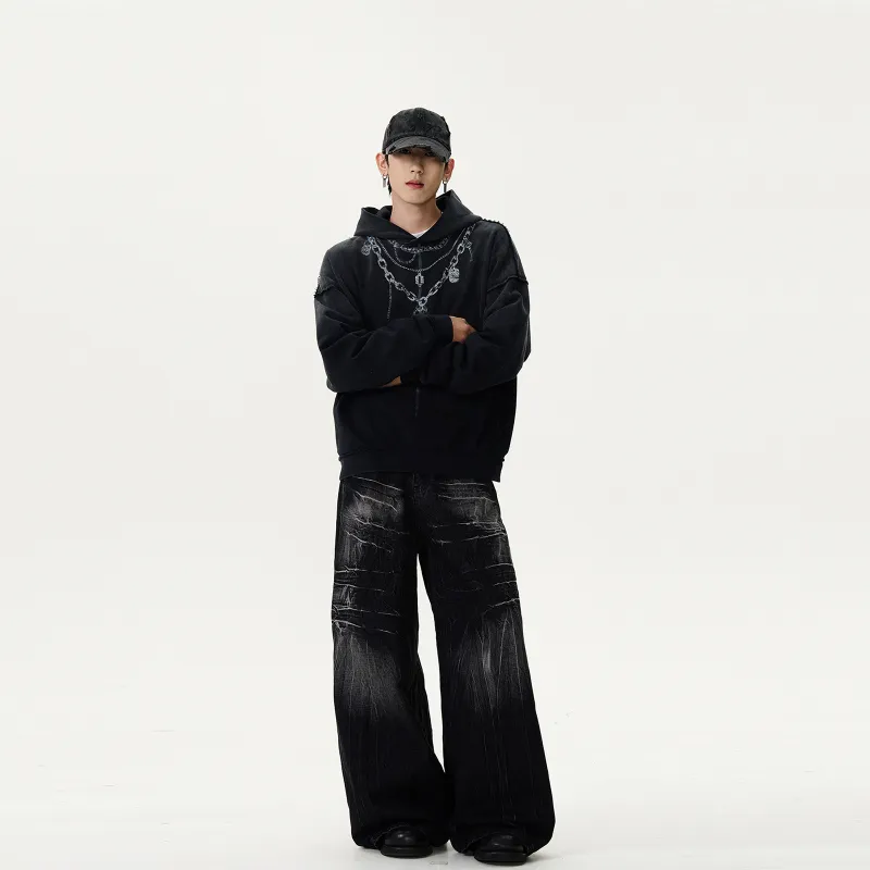 Pirkadat Jeans Unisex Black-1