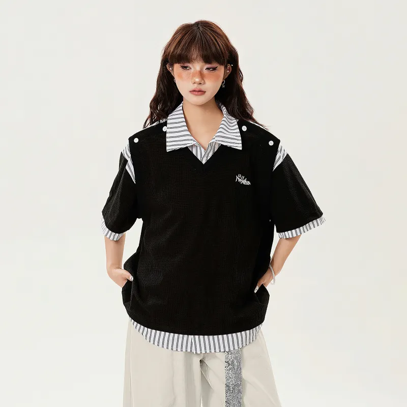 Pirkadat Polo Shirts Unisex Black-5