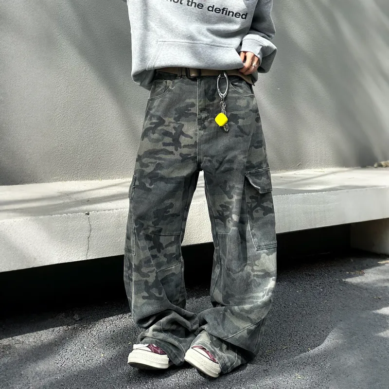 Pirkadat Jeans Unisex Camouflage-1
