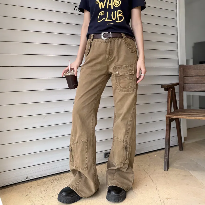 Pirkadat Jeans Unisex Brown-2