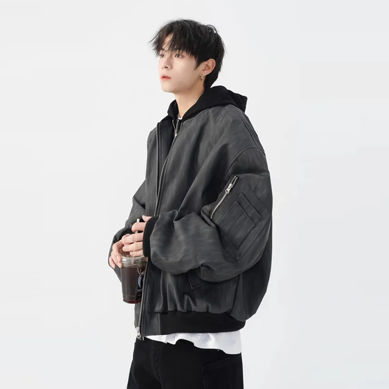 Pirkadat Jacket Unisex Black Gray-2