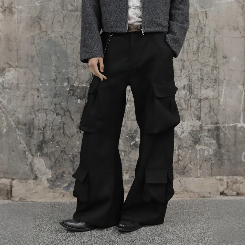 Pirkadat Cargo Pants Unisex Black-7