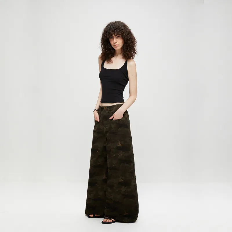 Pirkadat Casual Pants Unisex Camouflage-3