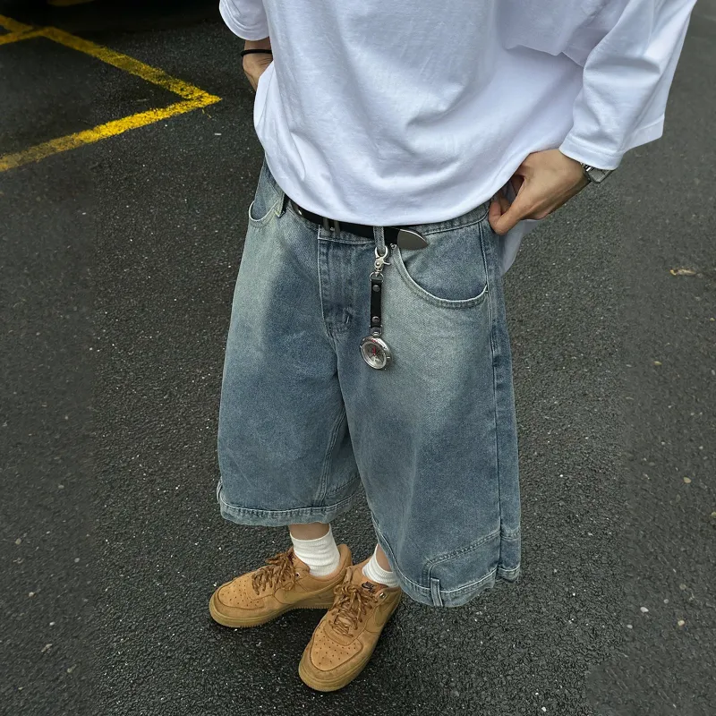 Pirkadat Denim Shorts Unisex-6