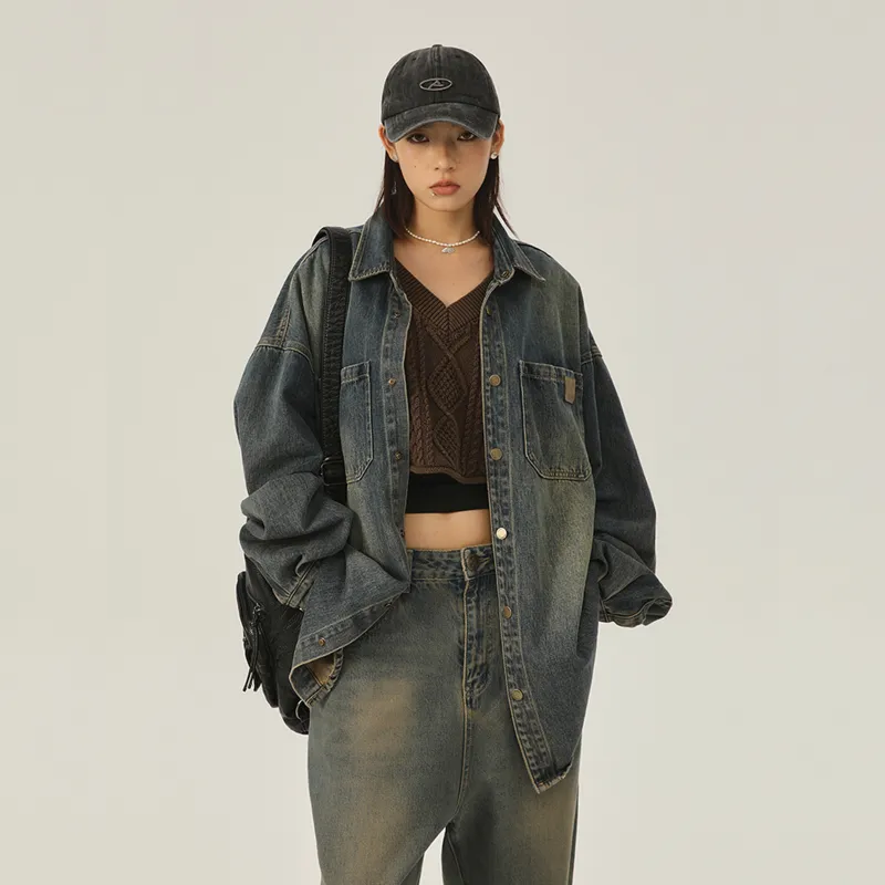 Pirkadat Denim Jacket Unisex Blue-2