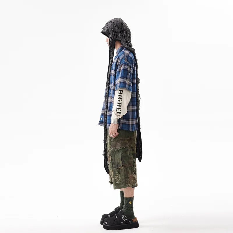 Pirkadat Cargo Shorts Unisex Camouflage-1
