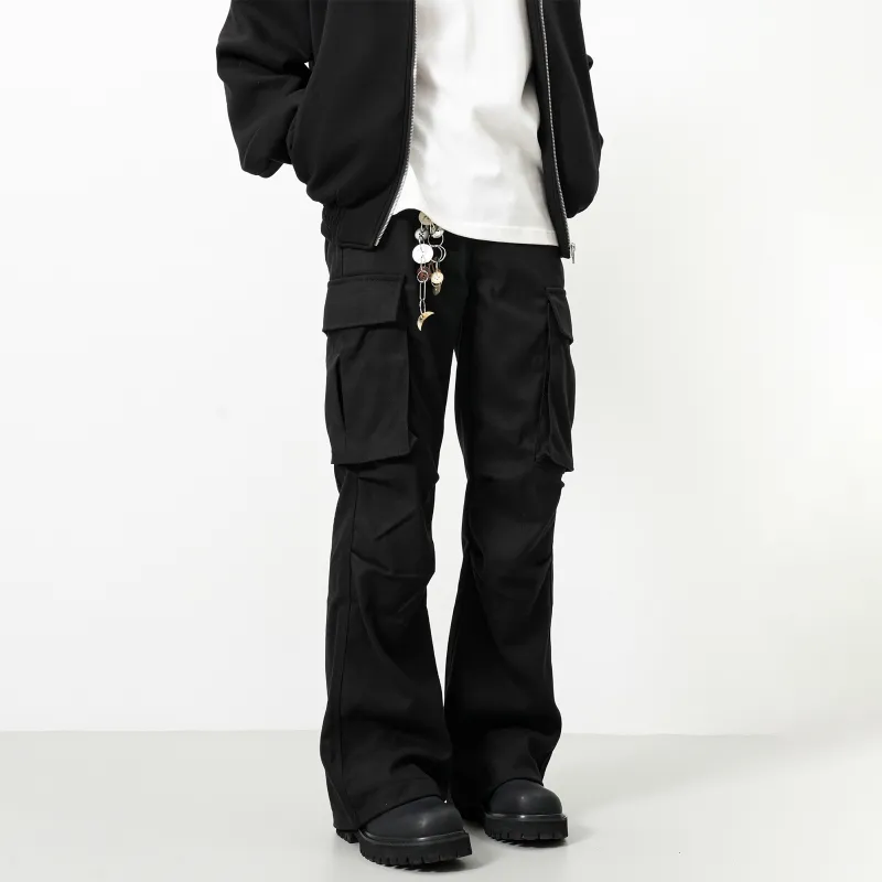 Pirkadat Cargo Pants Unisex Black-2