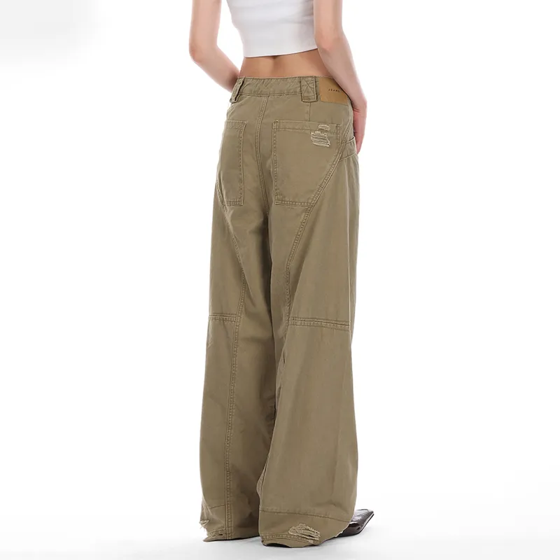 Pirkadat Jeans Unisex Khaki-4