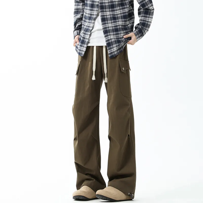 Pirkadat Casual Pants Unisex Black-6