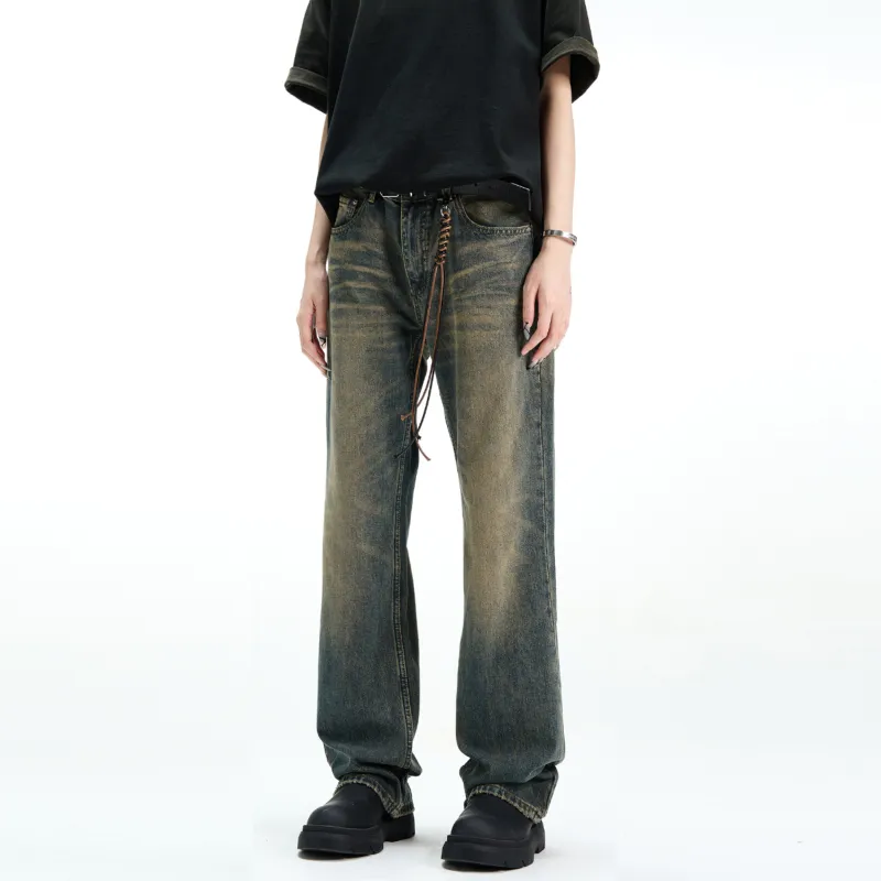 Pirkadat Jeans Unisex Vintage Blue-0
