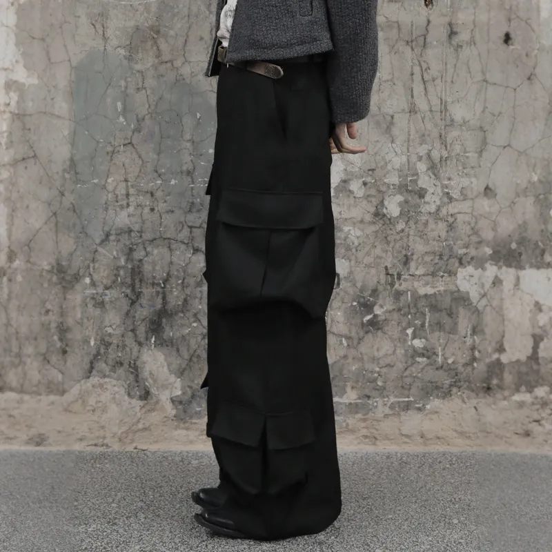 Pirkadat Cargo Pants Unisex Black-4