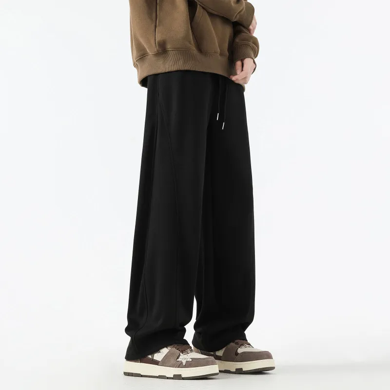 Pirkadat Casual Pants Unisex Black-3