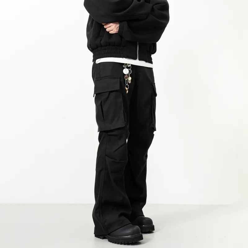 Pirkadat Cargo Pants Unisex Black-2