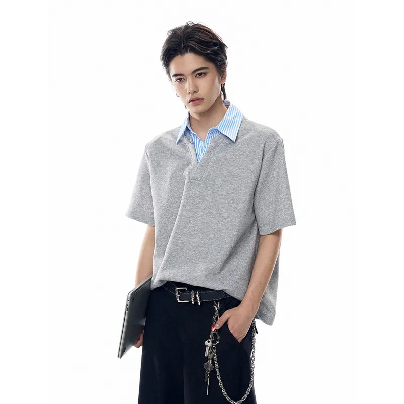 Pirkadat Polo Shirts Unisex Gray-2