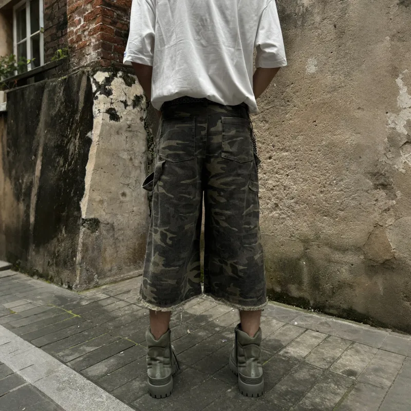 Pirkadat Casual Shorts Unisex Camouflage-3