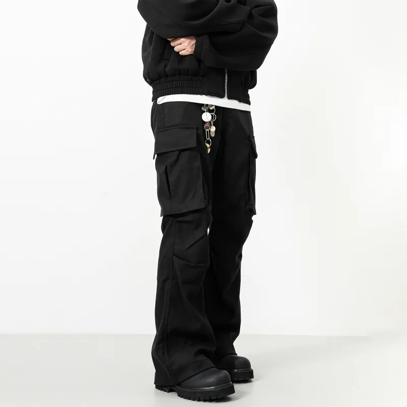 Pirkadat Cargo Pants Unisex Black-1