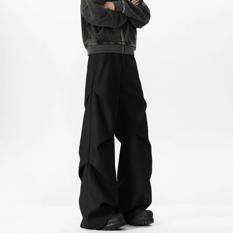 Pirkadat Casual Pants Unisex Black-7