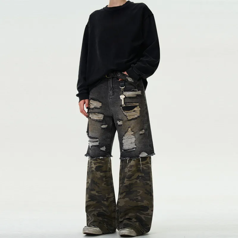 Pirkadat Jeans Unisex Black Gray Color-5
