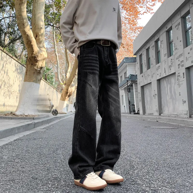 Pirkadat Jeans Unisex Carbon Black-2