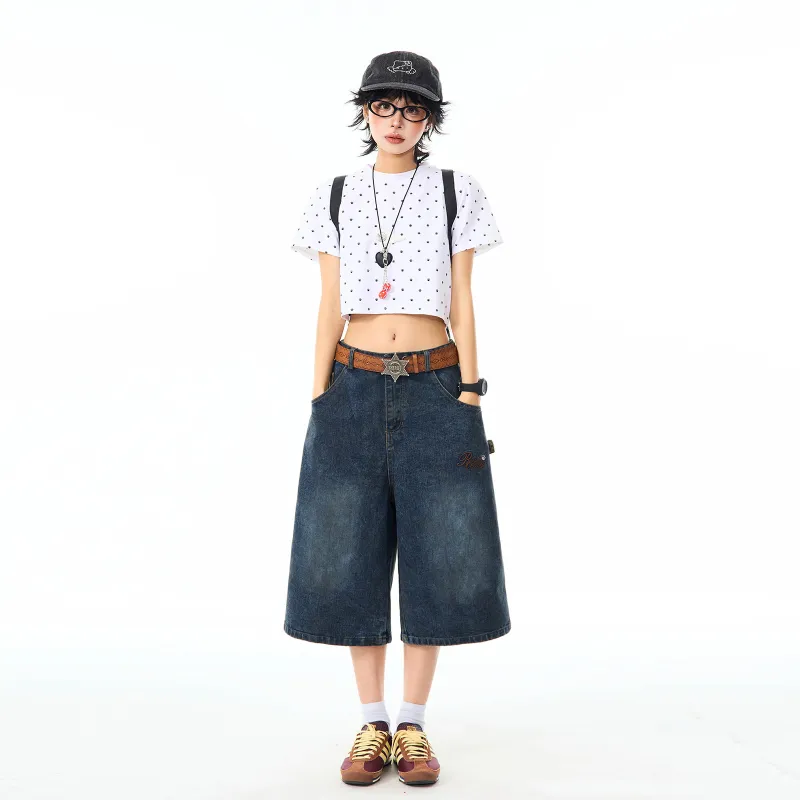 Pirkadat Denim Shorts Unisex-8
