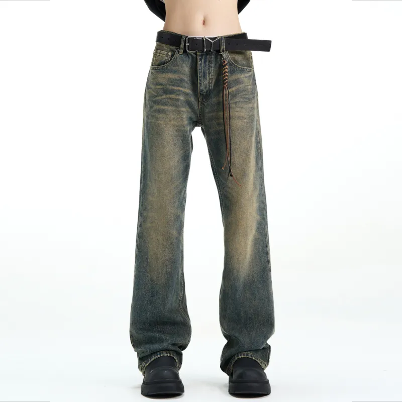 Pirkadat Jeans Unisex Vintage Blue-1