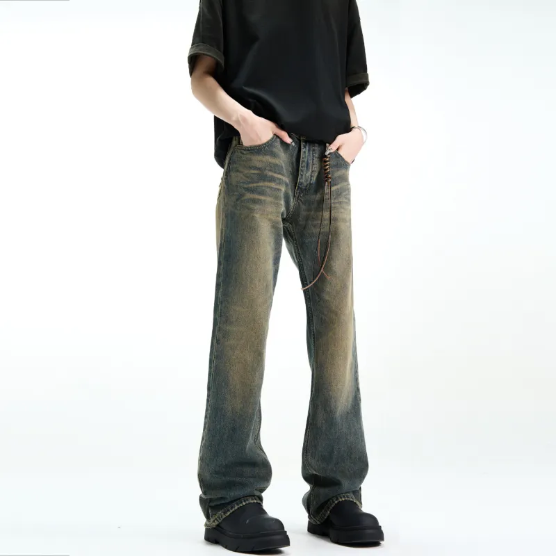 Pirkadat Jeans Unisex Vintage Blue-2