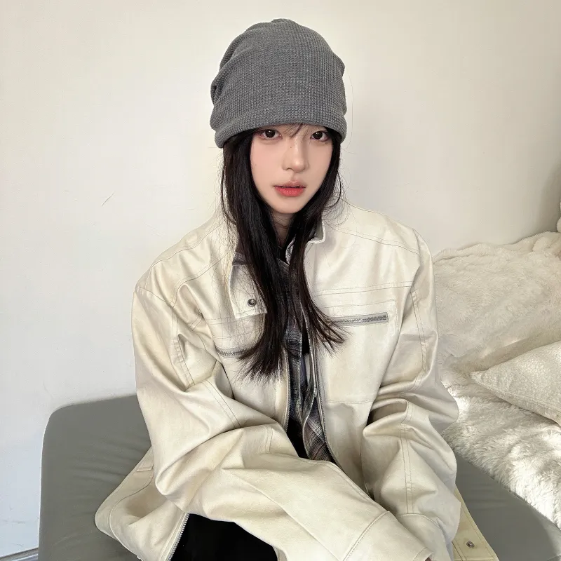 Pirkadat Jackets Coats Unisex Apricot-1