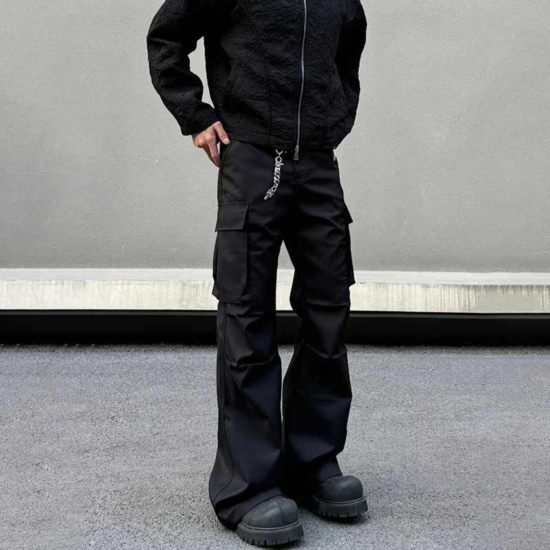 Pirkadat Cargo Pants Unisex Black-1