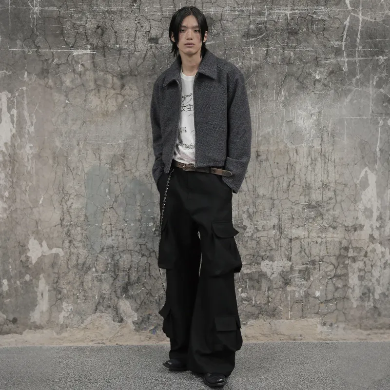Pirkadat Cargo Pants Unisex Black-6
