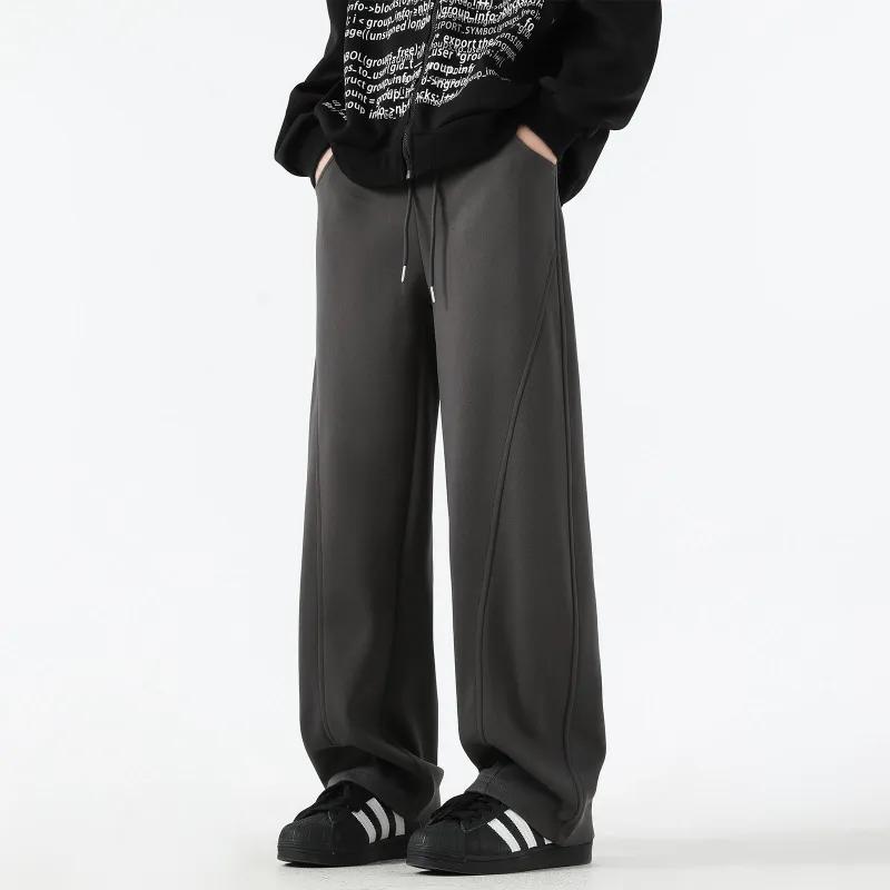 Pirkadat Casual Pants Unisex Black-7
