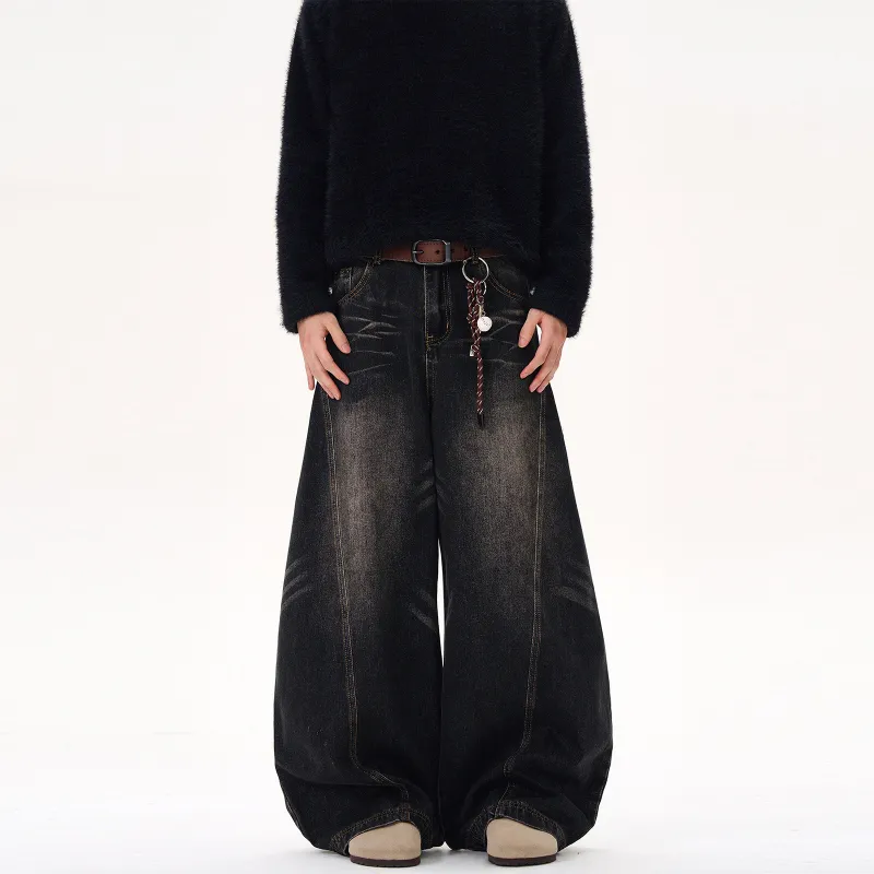 Pirkadat Jeans Unisex Black-1